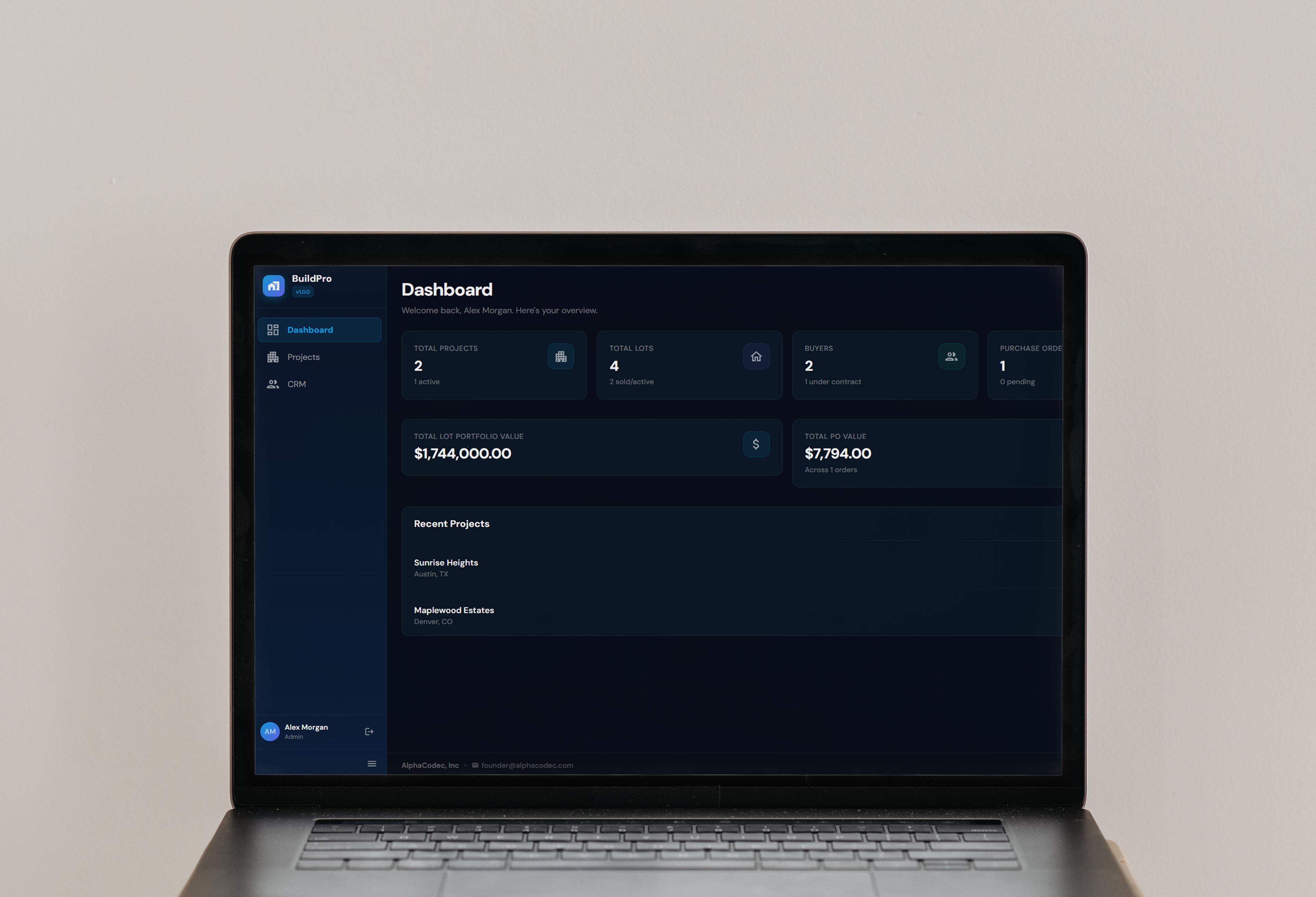 BuildPro Platform